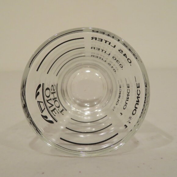 Bar Measured Mini Shot Glass 1.5 oz Precise Accurate Pour Metric True Bullseye - Picture 4 of 6